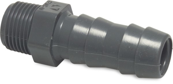 Afbeeldingen van PVC-U SLANGTULE 10BAR GRIJS 1"BUI X 30MM