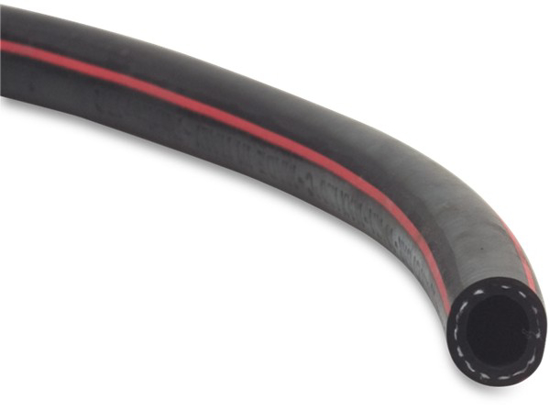 Afbeeldingen van SLANG EPDM TYPE JUMBO 15BAR ZWART/ROOD 19 MM X 27 MM X 4,0 MM (40MTR) 