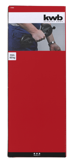 Afbeeldingen van KWB GLASDRAGER KUNSTSTOF DUBBEL