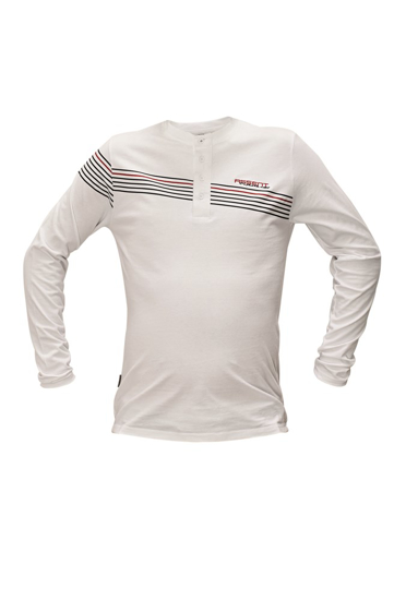 Afbeeldingen van SANDOWN T-SHIRT LONG SLEEVE WHITE 3XL