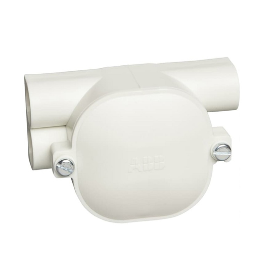 Afbeeldingen van ABB TREKDOOS 5/8 DUBBEL LINKS MET DEKSEL