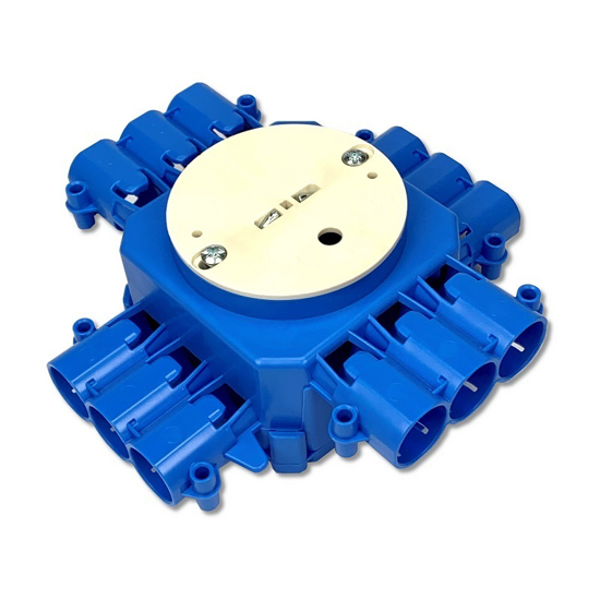 Afbeeldingen van CENTRAALDOOS ROND+DEKSEL 16/19 HAF