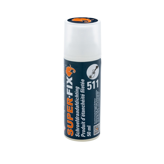 Afbeeldingen van SUPER-FIX SCHROEFDRAADAFDICHTING 511 WIT 50ML