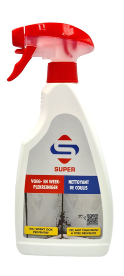 Afbeeldingen van SUPER VOEG- & WEERPLEKREINIGER SPRAYFLES 500 ML