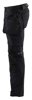 Afbeeldingen van WERKBROEK 4-WEG STRETCH MET AFNEEMBARE GEREEDSCHAPSZAKKEN ZWART C48 172016459900C48