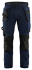Afbeeldingen van WERKBROEK 2-WEG STRETCH MET GEREEDSCHAPSZAKKEN DONKER MARINEBLAUW C54 175018328600C54