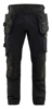 Afbeeldingen van WERKBROEK 2-WEG STRETCH MET GEREEDSCHAPSZAKKEN ZWART C56 175018329900C56