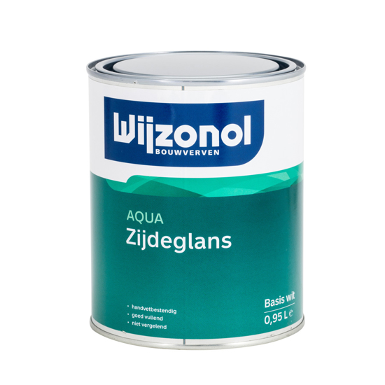 Afbeeldingen van WIJZONOL AQUA ZIJDEGLANS BASIS TRANSPARANT 500ML