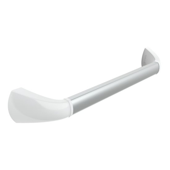 Afbeeldingen van SECUCARE WANDBEUGEL ALUMINIUM, WIT/ALU BREEDTE 68MM LENGTE 60CM
