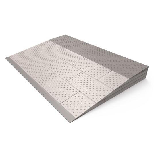 Afbeeldingen van SECUCARE MODULAIRE DREMPELHULP SET 4 840X570MM HOOGTE 65-70-75-80MM 