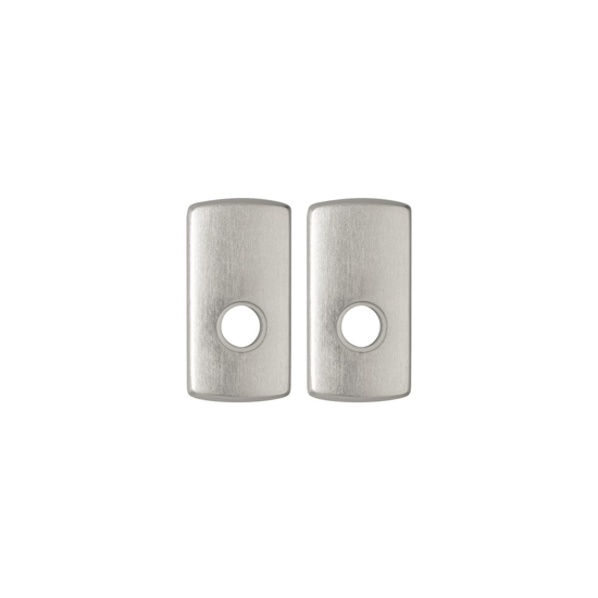 Afbeeldingen van AXA BINNENDEURROZETTEN CURVE KLIK 90X45MM KRUKGAT ALU F1 NML##