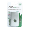 Afbeeldingen van AXA BINNENDEURROZETTEN CURVE KLIK 90X45MM KRUKGAT ALU F1 NML##