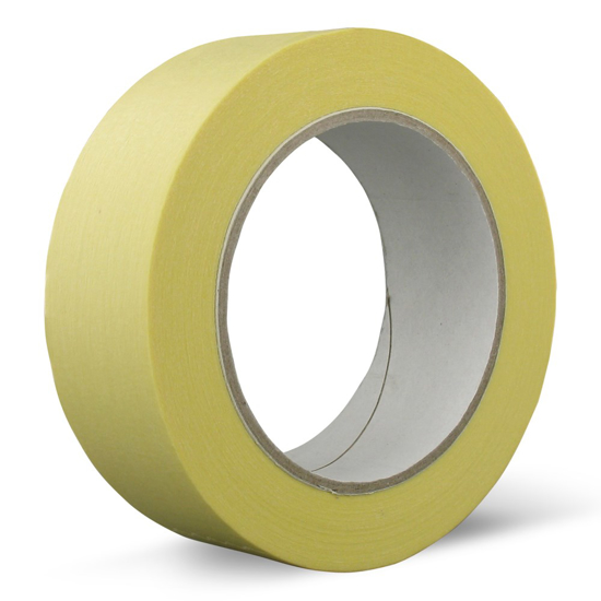 Afbeeldingen van MASKINGTAPE MSK-80 LICHT GEEL 100 MM X 50 M (H)