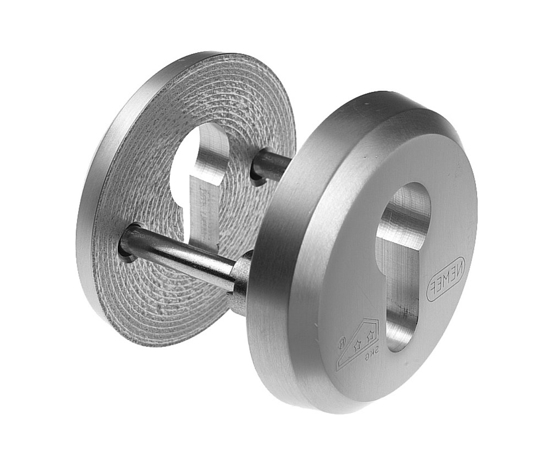 Afbeeldingen van NEMEF VEILIGHEIDSCILINDERROZET 3441 PC SKG*** ROND - 60MM - F1