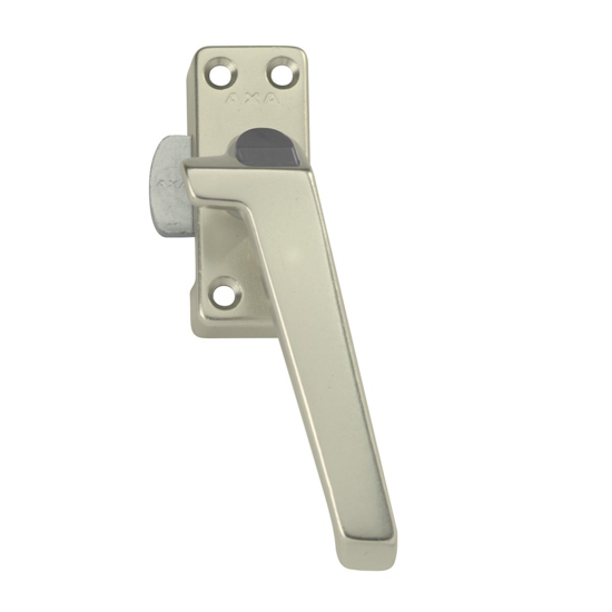 Afbeeldingen van AXA RAAMSLUITING 3308 MET NOK, MET DRUKKNOP, RECHTS DRAAIEND ALU F2 NML##