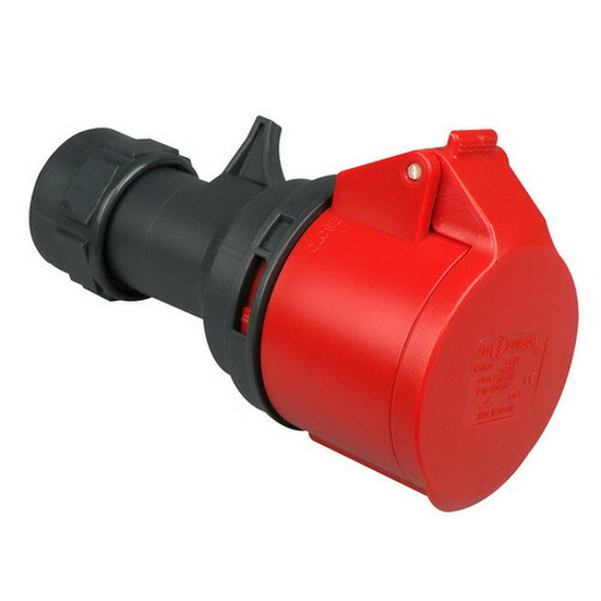 Afbeeldingen van CEE CONTRASTEKKER 16A 5-POLIG ROOD