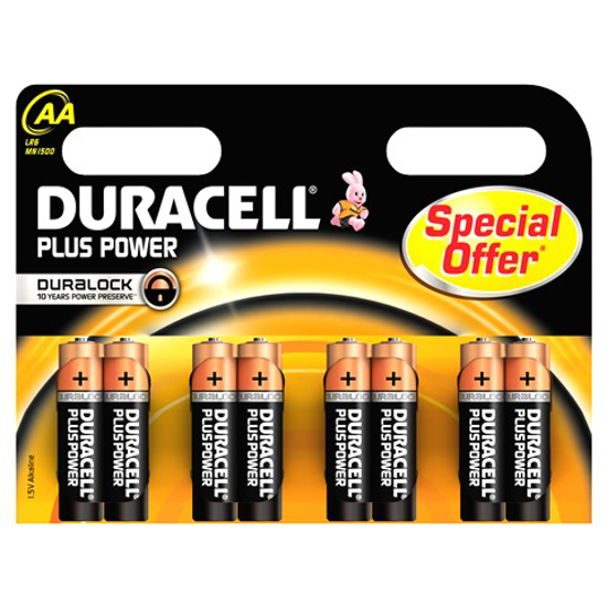 Afbeeldingen van DURACELL ACTIEPACK 8 X AA SIMPLY