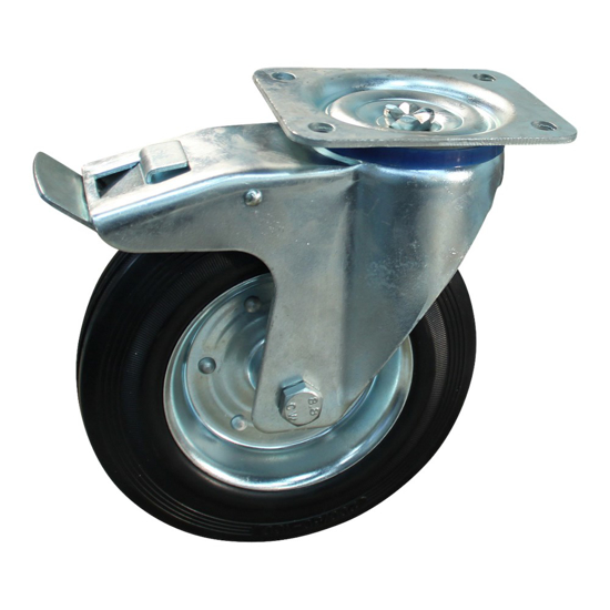 Afbeeldingen van ZWENKWIEL GEREMD 200MM SERIE 02 -15