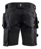 Afbeeldingen van SHORT 2-WEG STRETCH MET GEREEDSCHAPSZAKKEN ZWART C46 175218329900C46