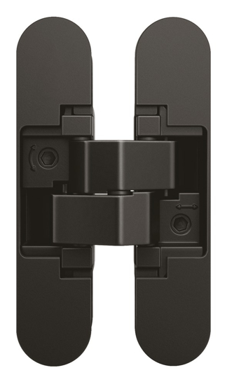 Afbeeldingen van SCHARNIER TOT 60 KG ZWART