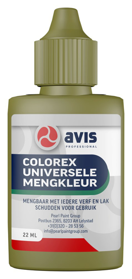 Afbeeldingen van COLOREX MENGKLEUR 22 ML 282 GROEN OMBER