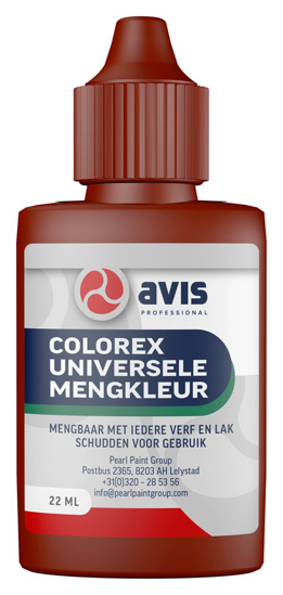 Afbeeldingen van COLOREX MENGKLEUR 22 ML 581 OXYDROOD