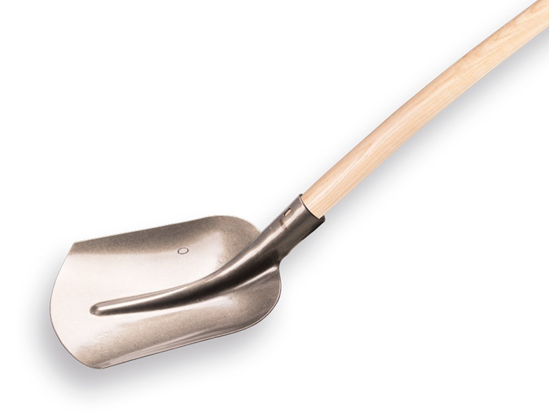 Afbeeldingen van SCHEPBATS ATLAS 3/4 0 GEHARD, MET ATLAS SCHOPSTEEL 100 CM GEBOGEN