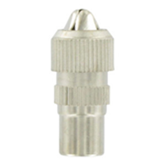 Afbeeldingen van COAXSTEKKER RECHT MAN 6,5MM METAAL