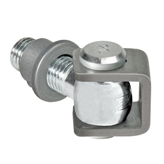 Afbeeldingen van LOCINOX POORTSCHARNIER M16 - 110 - 50  + BUS