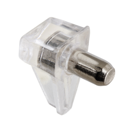 Afbeeldingen van KASTPLANK DRAGER 5MM-PEN KUNST TRANSP