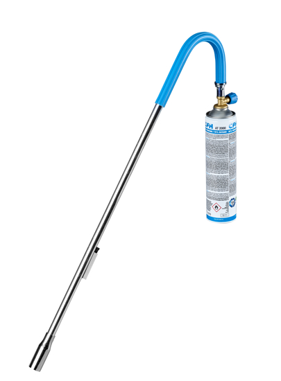 Afbeeldingen van CFH ONKRUIDBRANDER PZ1500 INCLUSIEF PIEZO-ONTSTEKING EN GASBUS AT2000 - OP KAART VERPAKT