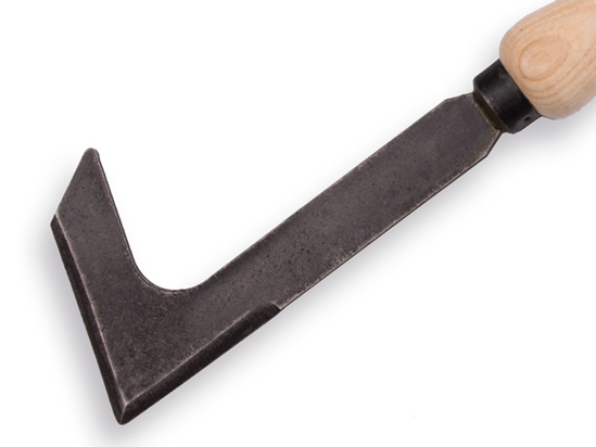 Afbeeldingen van VOEGENMES DE WIT GESMEED MET ESSEN HANDVAT 14 CM