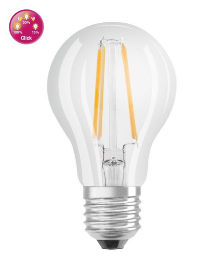 Afbeeldingen van OSRAM F-LED 3STEPDIM CLA60 6,5W E27