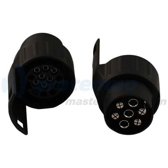 Afbeeldingen van MINI-ADAPTER AUTO 7-POLIG - AHW 13-POLIG (JAEGER SYSTEEM)