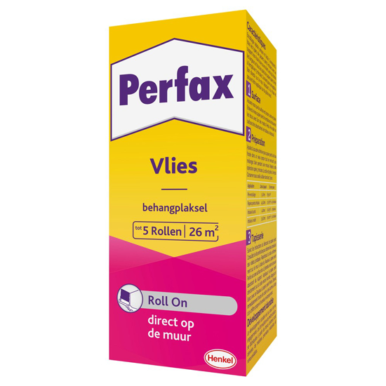 Afbeeldingen van PERFAX BEHANGPLAKSEL 180 GR VLIES ROLL-ON