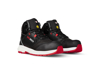 Afbeeldingen van REDBRICK WERKSCHOEN HOOG PULSE OVERNOSE HIGH S3 ZWART/ROOD MAAT 41