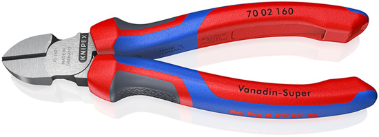 Afbeeldingen van KNIPEX ZIJSNIJTANG 160MM
