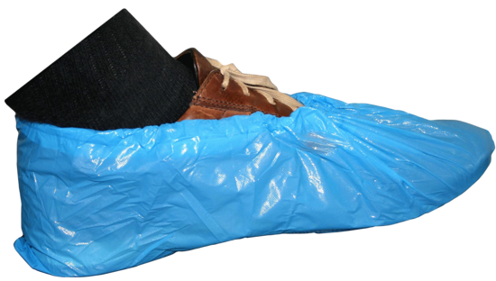 Afbeeldingen van WEGWERP OVERSCHOEN BLAUW CPE