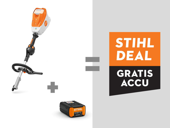 Afbeeldingen van STIHL KMA 200 R ACCU COMBIMOTOR ACTIESET MET AP 500 S ACCU EN 2DE AP 500 ACCU