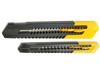 Afbeeldingen van STANLEY AFBREEKMES DUOPACK 18MM + 9MM