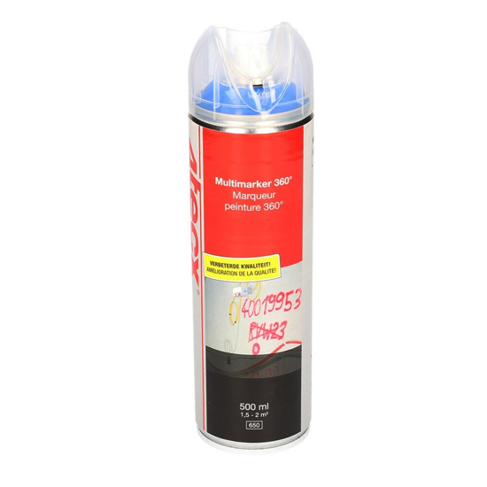 Afbeeldingen van MULTIMARKER FLUOR BLAUW 360° 500ML 4T
