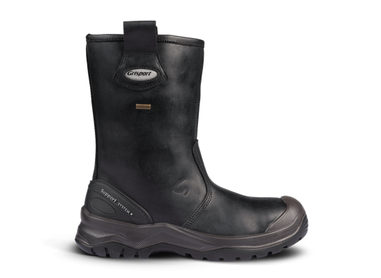 Afbeeldingen van GRISPORT WERKLAARS WOLGEVOERD 72401C+L S3 ZWART MAAT 39