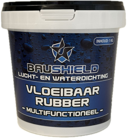 Afbeeldingen van BAUSHIELD LIQUID / VLOEIBAAR RUBBER 1 KILO