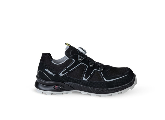 Afbeeldingen van GRISPORT WERKSCHOEN LAAG HORIZON BOA S3 GRIJS/ZWART MAAT 41 OP=OP