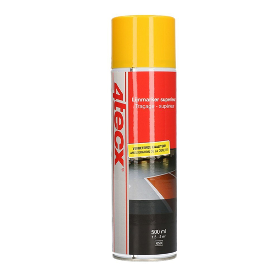 Afbeeldingen van LIJNMARKER SUPERIEUR INDOOR/OUTDOOR GEEL 500ML 4T