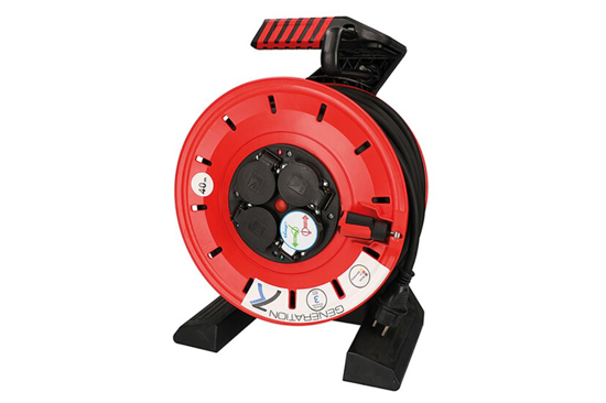 Afbeeldingen van KABELHASPEL EXCELLENT BE 40M NEOPREEN H07RN-F3G 2,5MM² 4T