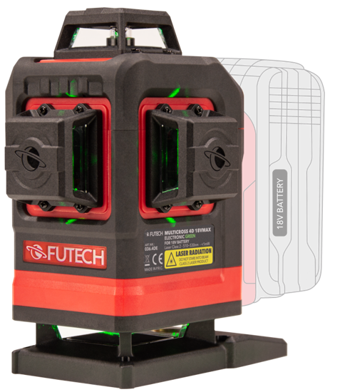 Afbeeldingen van FUTECH MULTICROSS LASER MC4DE 18V MAX