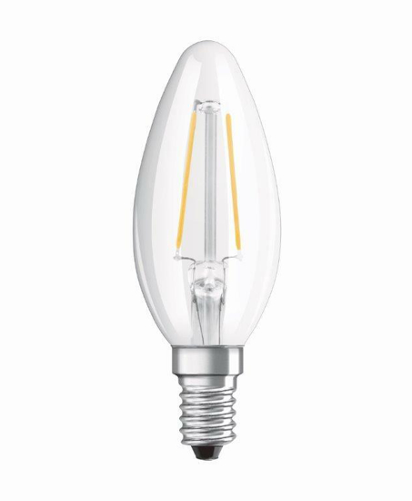Afbeeldingen van OSRAM F-LED CLB25H 1,8W 827 E14