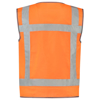 Afbeeldingen van VEILIGHEIDSVEST RWS RITS 453019FLUORORANGEXL-XXL