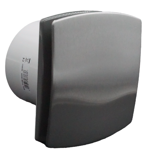 Afbeeldingen van VENTILATOR INOX T120HTI TIMER/HYGROSTAAT (Ø 120MM)